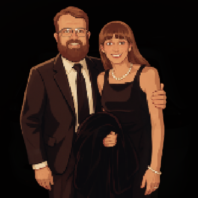 Jared Folkins with Jaimi